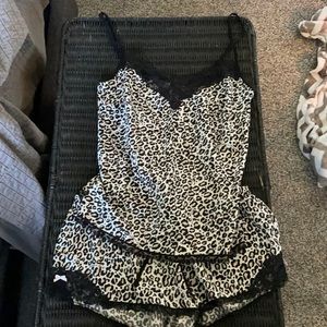 Victoria secret silk pajama set